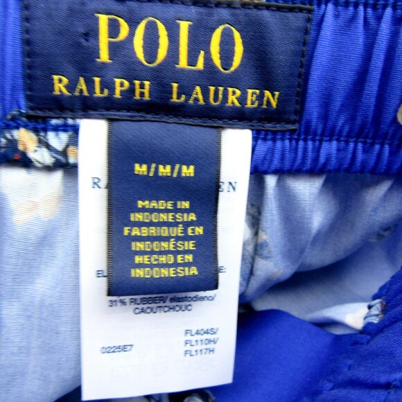 Polo Ralph Lauren Bear Boxer Briefs Mens Size Medium Royal Blue NEW - Picture 9 of 11